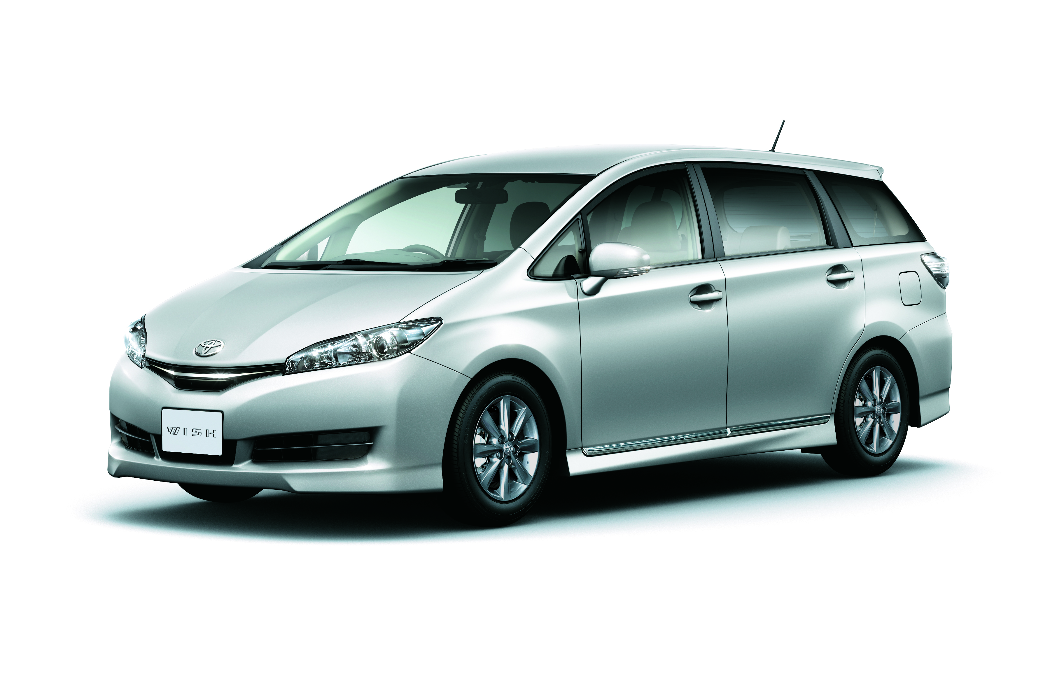 The Toyota Wish now comes with a smaller more efficient 18litre engine